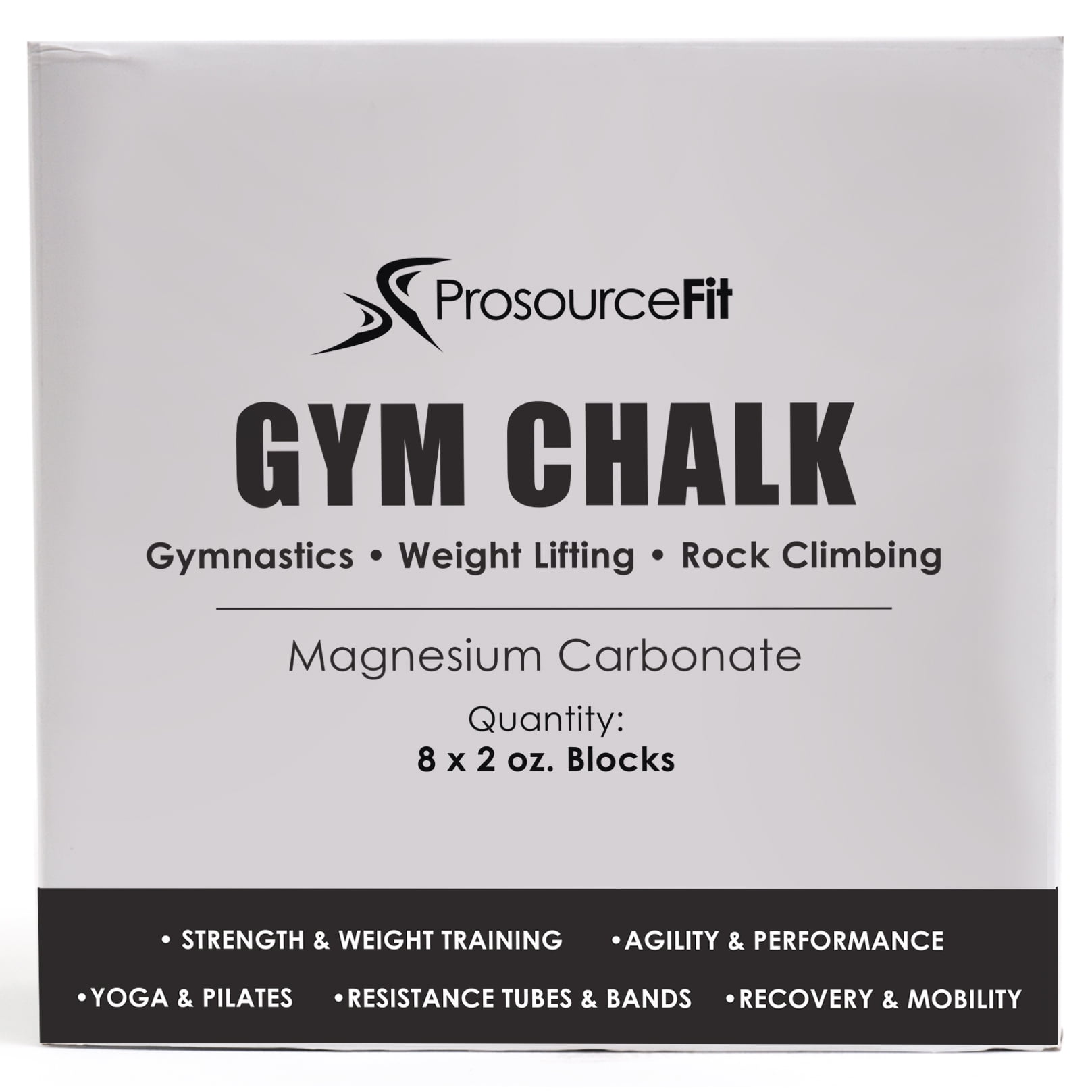 colift Gym Chalk, (8)-2oz Blocks in 1lb Box, for Weightlifting,  Powerlifting, Gymnastics, Rock Climbing, Bouldering, Mountain Climbing,  Workouts WODs