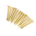 thumbnail image 1 of Round Head Brass Nails, 100 Pieces Vintage Furniture Tacks, Strong Fastening Function and Easy Installation, Made of  Brass for Durability, With 22mm Length Thicker,, 1 of 7
