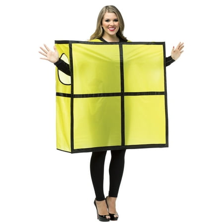 Tetris Tetrimino Yellow Adult Halloween Costume