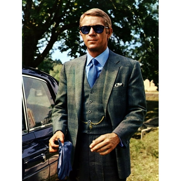 The Thomas Crown Affair Steve Mcqueen 1968 Photo Print (16 x 20)