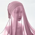 thumbnail image 4 of Weikingp Clearance! Beanies Hats Men, Women's Soft Chiffon Long Scarf Shawl Fashion Muslim Hijab Wrap Hijab, Beanie for Women, Baby Beanie Q, 4 of 4