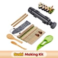 thumbnail image 2 of Sushi Making Equipment Kit, Japanese Rice Ball Roll Mold Sushi Multifunctional Mold Sushi Making Kitchen Tools, 2 of 5