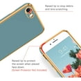 thumbnail image 4 of iPhone SE 2022 Case, iPhone SE 2020 Case, iPhone 7 Case, iPhone 8 Case, Slim Flexible Electroplated with Wristband Kickstand Holder Protective Case for iPhone SE 2022/2020/7/8-Grey, 4 of 17