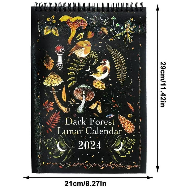 Dark Forest Lunar Calendar 2025 Schedule 2 Sadye Conchita