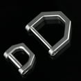thumbnail image 1 of D-Type Multifunctional Mini Full Titanium Buckle Key Ring Car Buckle Outdoor Buckle Tool Horseshoe Buckle-S, 1 of 7