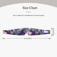 thumbnail image 3 of Yiaed Purple Marble Texture Print Sleep Mask Blackout - Soft Eye Cover for Sleeping with Adjustable Veclro Breathable Eye Blindfold for Night Nap Travel, 3 of 7
