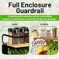 thumbnail image 6 of Magnetic Shelf for Fridge with Wood Lid, Fruit Potato and Onion Storage Bins, Pantry Organizers & Storage, Large Container Magnetic Spice Rack for Refrigerator, Kitchen Counter, Cabinet, 6 of 8