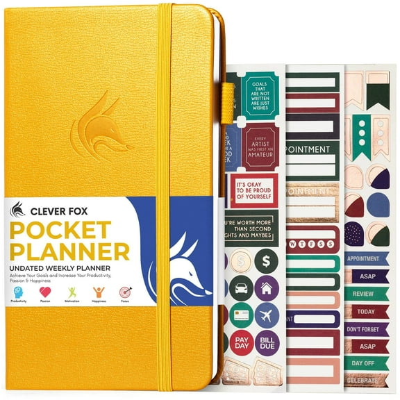 Pocket Weekly Planner - All Of Your Goals in One Pocket