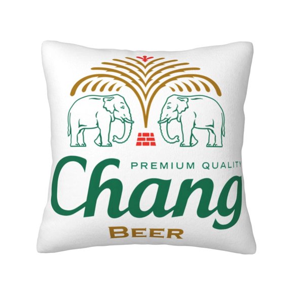 Fundas de almohada de terciopelo Chang Beer, fundas de almohada decorativas suaves y acogedoras con cremallera oculta para dormitorio, sofá, sillón, funda de almohada de terciopelo