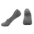 thumbnail image 3 of No-Show Socks with Silicone Grip - Breathable Mesh Low Cut Ankle Socks for Men & Women, Thin Lightweight Casual Socks for Summer & Sneakers Gray 35, 3 of 4