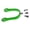 Green, variant on Western Boy Spur with Replaceable Head Aluminum Alloy Horse Boot Spur Decoration For Professional Training Equestrians
