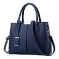 thumbnail image 1 of TheFound Women's Solid Color Bag Elegant Dual Purpose Handbag Shoulder Packs, 1 of 3