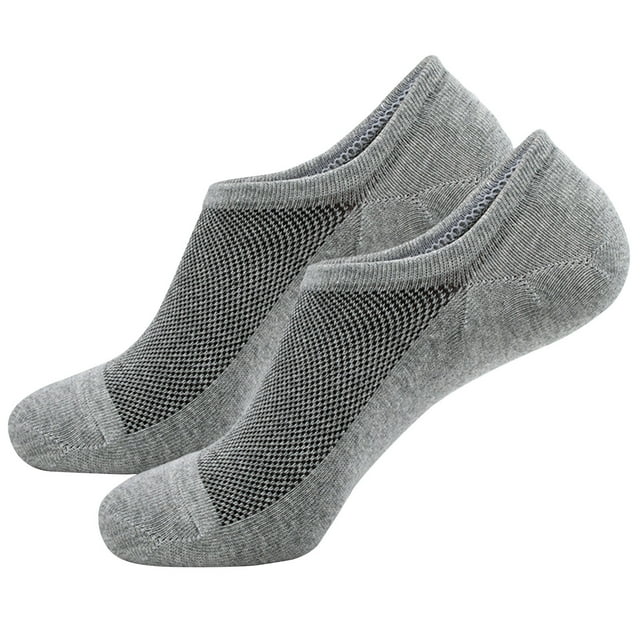 JMYHOAM Chaussettes pour Hommes Chaussettes pour Hommes Chaussettes de Course Chaussettes pour Hommes Confortables Respirantes Antidérapantes Chaussettes Courtes