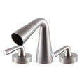 thumbnail image 3 of ALFI brand AB1790-BN Brushed Nickel Widespread Cone Waterfall Bathroom Faucet, 3 of 7