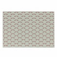 thumbnail image 1 of Flamingo Cutting Board, Retro Style Little Polka Dots Flamingo Couples Tropic Accents, Decorative Tempered Glass Cutting and Serving Board, Small Size, Beige Dark Coral Purple, by Ambesonne, 1 of 1