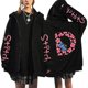 thumbnail image 1 of Sudaderas de los 90 Sudaderas con capucha con cremallera para mujer Sudadera con capucha con letras lindas de Disney Lilo & Stitch Chaquetas con cremallera Ropa de calle para, 1 of 1