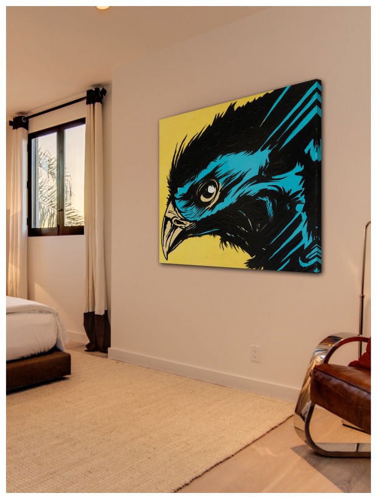 Marmont Hill "Raven 1" Print on Canvas