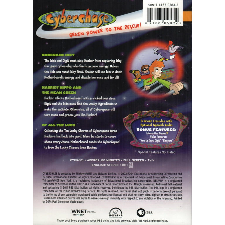 Cyberchase: Operation & Algbraic Thinking (DVD) 