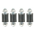 thumbnail image 1 of M5 15x10mm Rubber Isolator Mounts Shock Absorber Anti-Vibration Isolation Damping Mounts, 4 Pcs, 1 of 7
