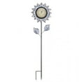 thumbnail image 2 of Flower Thermometer Stake - Galvanized, 2 of 3