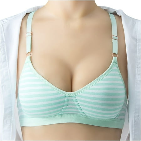 Juslio Minimizer Bras for Women Athletic Padded Comfortable Solid Yoga Bra