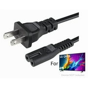 AC Power Cord for LG 4K LED TVs TV 43" 49" 50" 55" 60" 65" Cable Power Supply