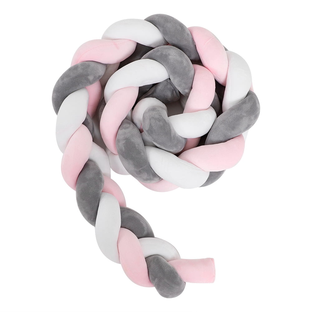 braided crib bumper walmart