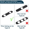 thumbnail image 6 of Cigarette Lighter Panel Sticker Cover for Ford F-150 2004-2008 for Lincoln Mark LT 2005-2008, 6 of 6