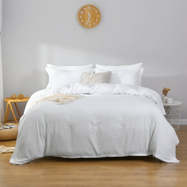 Home Durable Duvet Cover Set, 100 Microfiber Bedding Cover Set, 3