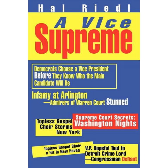 A Vice Supreme, (Paperback)