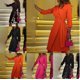 thumbnail image 3 of Patchwork Design Gradual Dress Women Fashion V-Neck Eated Party Dresses, 3 of 6
