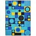 thumbnail image 2 of Kid Essentials - Teen Area Rugs City Block, 3'10" x 5'4", Blue, 2 of 2