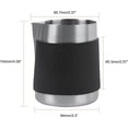 thumbnail image 2 of ABCISI Espresso Milk Pitcher, 15.04/450ml Milk Frothing Pitcher without Handle, Espresso Steaming Pitcher with Sharp Spout for Espresso Barista Tool(silver), 2 of 6
