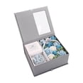 thumbnail image 4 of Caja de regalo de flor de jabón rosa, para siempre para mamá, jabón de baño de flores románticas, caja, para el día Aniversario Navidad azul perfecl Jabon Floral, 4 of 8