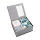 thumbnail image 4 of Caja de jabón de baño con flores, de jabones decorativos, conjunto de regalo de jabón de rosas, caja de regalo de flores de jabón de rosas para azul BLESIY Jabon Floral, 4 of 8