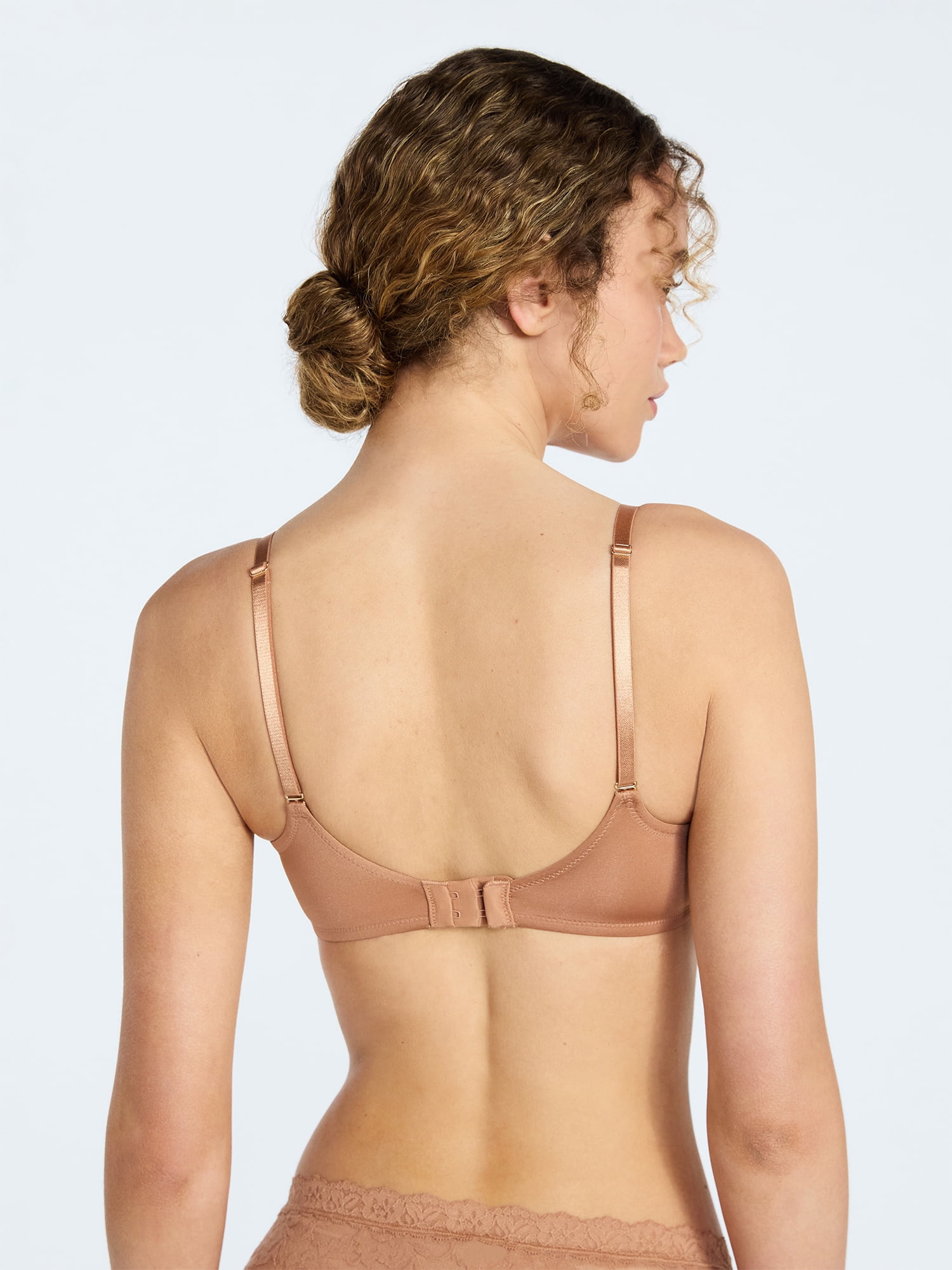 Joyspun Women's Wirefree Shine Push Up Bra, Sizes S-3XL