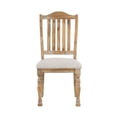 thumbnail image 5 of Pemberly Row Wood and Fabric Dining Chair in Wheat (Set of 2), 5 of 9