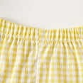 thumbnail image 5 of KPOPLK Toddler Girl Clothes Infant Summer Outfits Baby Ruffle Tank Top Loose Short Sleeveless Kid Baby Girls' Clothing(2-3 Years,Yellow), 5 of 8