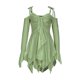 thumbnail image 1 of HH Gl6696 Women's Clothing Pleating Halloween Performance Wear Y2g Irregular Spaghetti-Strap Dress, 1 of 1