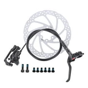 Durable Hydraulic Disc Brake Set Direct Replacement Aluminum Alloy Mountain Upgrade Oil Pressure Brake Kit Brake Set Oil Brake for LP Bicycle - Front Right and Disc