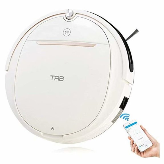 VIK Robotic Vacuum Cleaner and Mop, Scheduled Cleaning, APP Remote Control, 360 Smart Sensor, Self-Charging for Pet Hair, Carpet & All Types of Floor