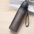 thumbnail image 1 of (Matte Black)Sport water bottle outdoor leisure cup plastic large capacity water cup men women kids, 1 of 4