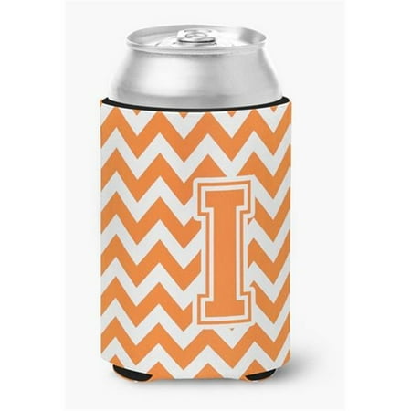 

Letter I Chevron Orange & White Can or Bottle Hugger