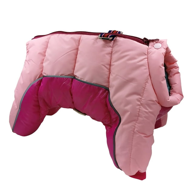 TIMIFIS Dog Sweater Pet Waterproof And Cold-Proof Four-Legged Cotton Clothing Random Zipper Color Dog Jacket - Fall