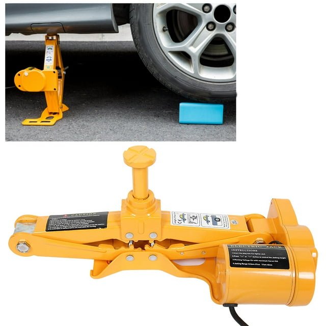 Car Scissor Jack, 12V Electric Car Floor Jack Portable Electric Jack For Car For SUV