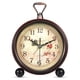thumbnail image 1 of Reloj despertador de estilo vintage, silencioso, antiguo, retro, de mesa, decorativo, silencioso, sin tictac, clásico, retro, de escritorio (sin batería)., 1 of 5
