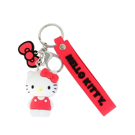 Sanrio Girl's Hello Kitty 3D Vinyl Keychain Charm