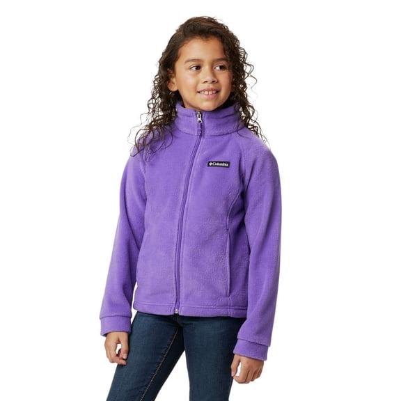 Chaqueta polar Columbia Benton Springs Grape Gum para bebé niña