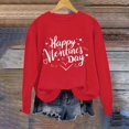 thumbnail image 6 of Valentine'S Sweatshirt For Women Cute Love Heart Shirts Casual Long Sleeve Valentine Sweat Shirts Fashion Tops, 6 of 6