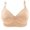 Complexion, variant on Wutalume Bras for Women Full Bust Thin - Wirefree Lightweight Bra, Side-Smoothing Anti-Sagging Bra for Mature Women and Daily,Complexion 3XL